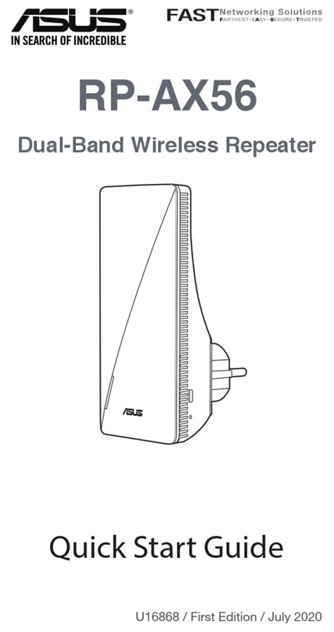 ULTRA FAST WIFI - The RP-AX56 supports 80MHz bandwidth and 1024-QAM for significantly faster Wi-Fi connections. With a total network speed of about 1,800 Mbit/s - 574 Mbit/s in 2.4 GHz band and 1,201 Mbit/s in 5 GHz band. Seamless expansion with the AiMesh WiFi system - Expand your existing AiMesh network to equip your entire home …